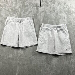 Abercrombie Kids A&F Essentials Gray Sweat Shorts Boys 13/14 Elastic, Drawstring